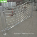 Decorative Wave Curved Power Cubado de panel de aluminio Cerca